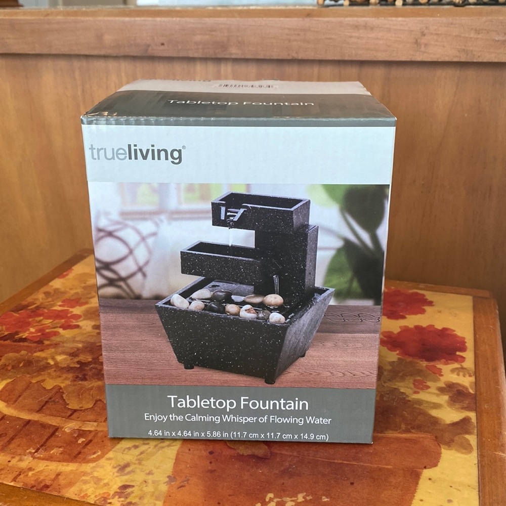 Tabletop fountain